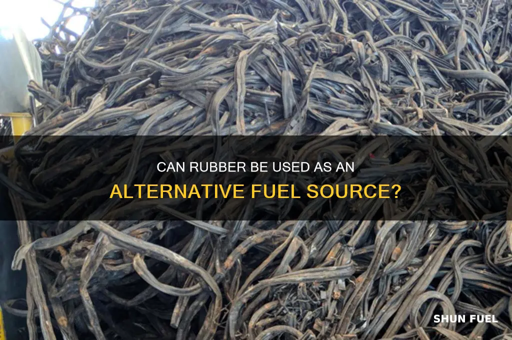is rubber a fuel