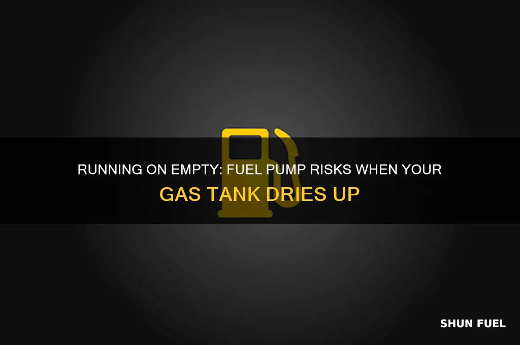 is running out of gas bad for the fuel pump