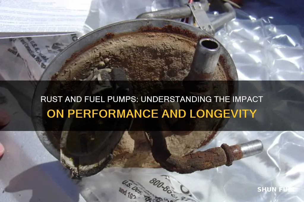 is rust bad for fuel pumps