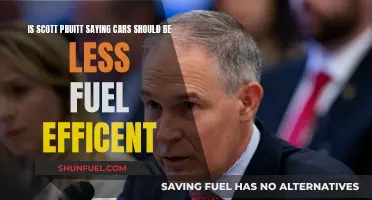 Scott Pruitt's Plan to Reverse Fuel Efficiency Standards