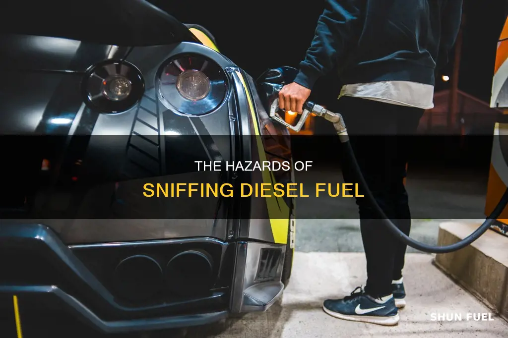 is sniffing diesel fuel safe
