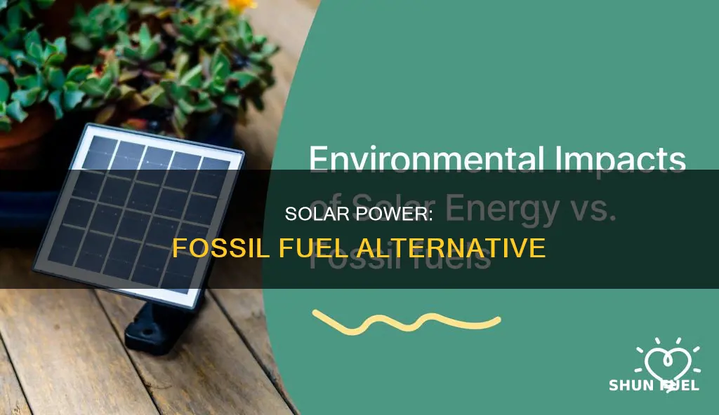 is solar a fossil fuel