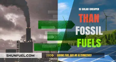 Solar vs Fossil Fuels: The Cheaper Energy Option