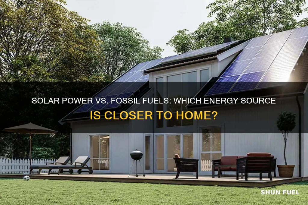 is solar generated closer to home than fossil fuels