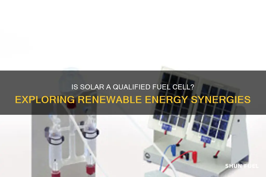is solar qualified fuel cell