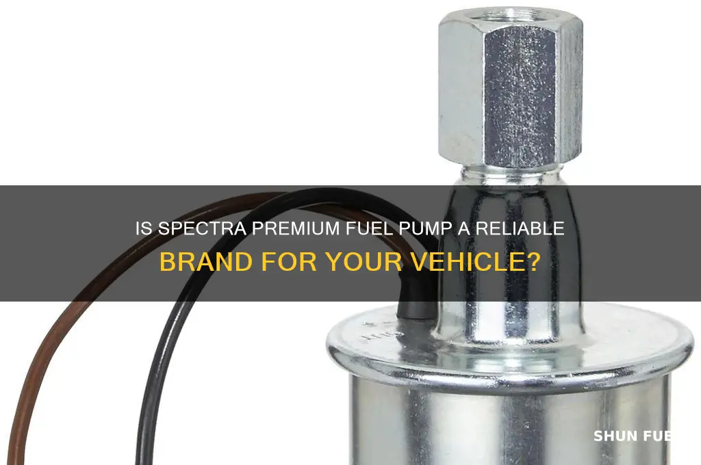 is spectra premium fuel pump a good brand