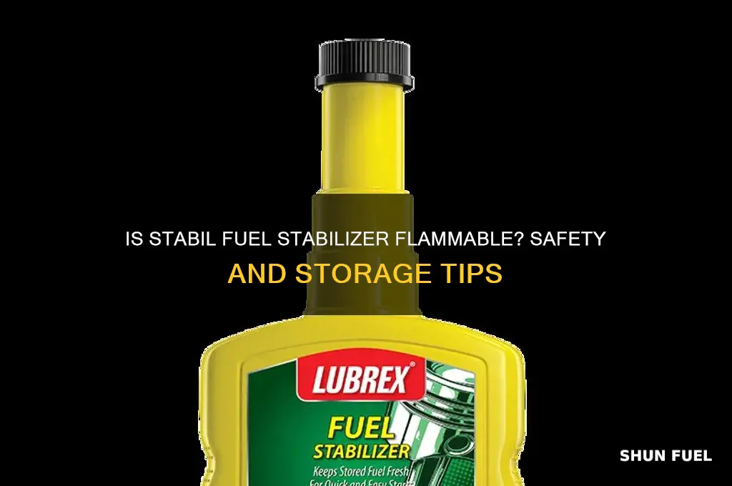is stabil fuel stabilizer flammable