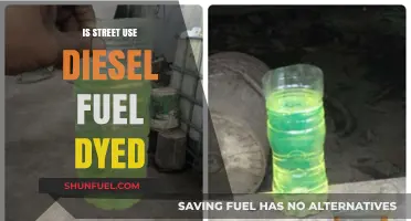 Why Is Street Diesel Dyed Red?