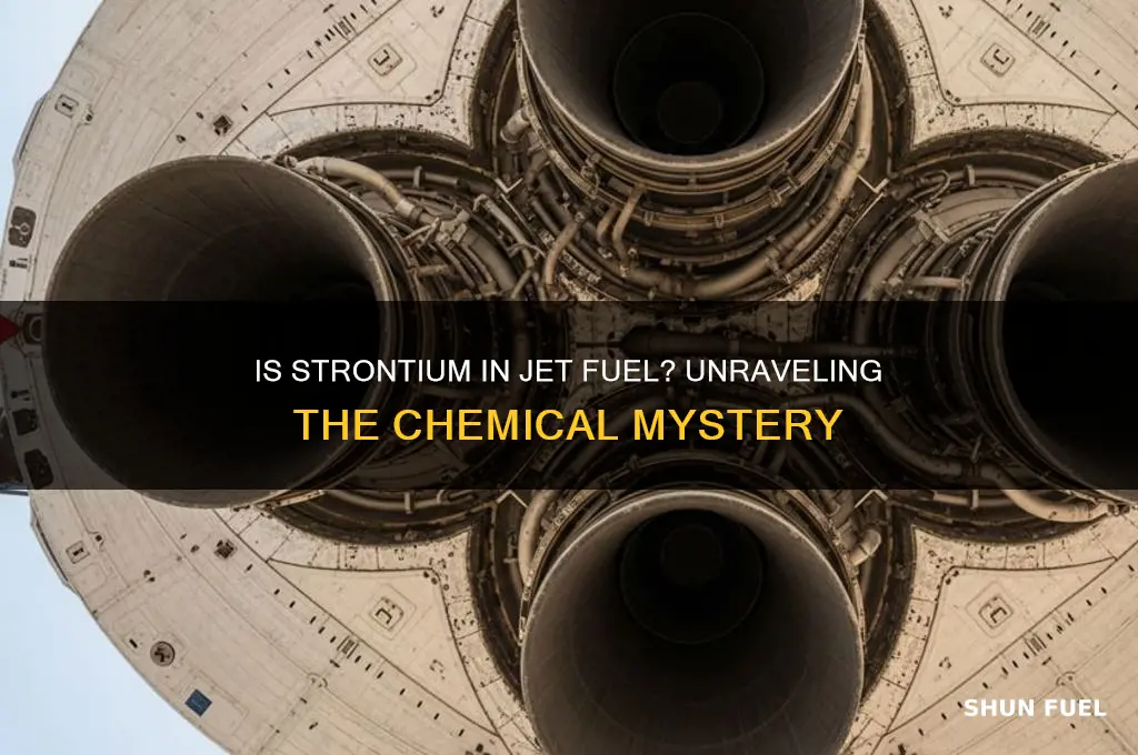 is strontium used in jet fuel