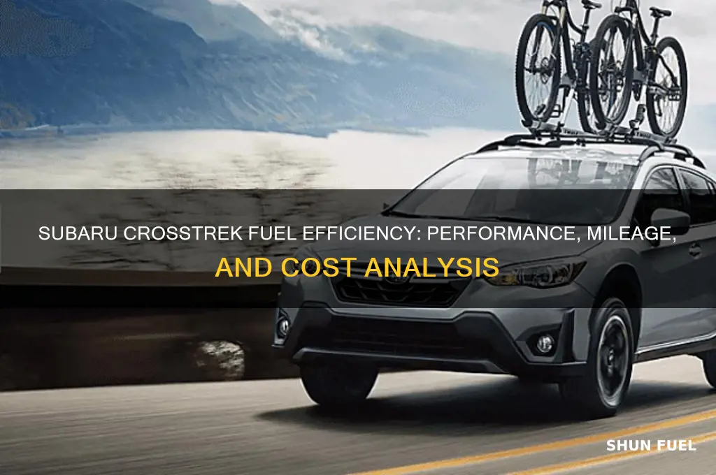 is subaru crosstrek fuel efficient