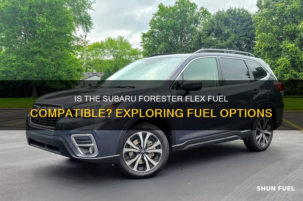 is subaru forester flex fuel