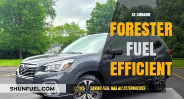 Is the Subaru Forester Fuel Efficient? A Comprehensive Review
