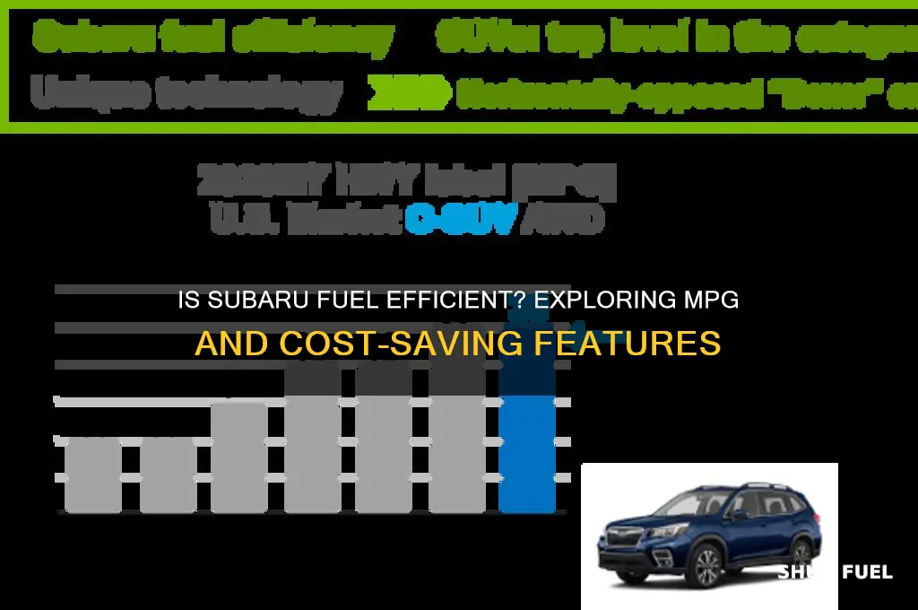 is subaru fuel efficient