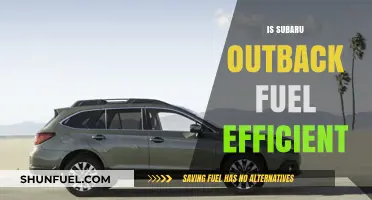 Is the Subaru Outback Fuel Efficient? A Comprehensive Analysis