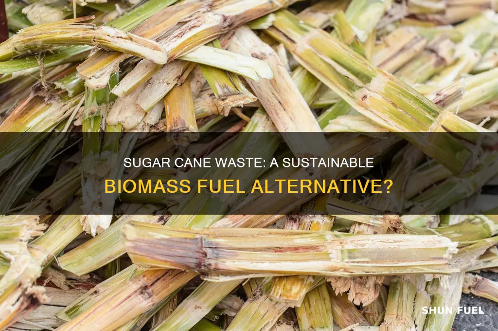 is sugar cane waste as biomass fuel
