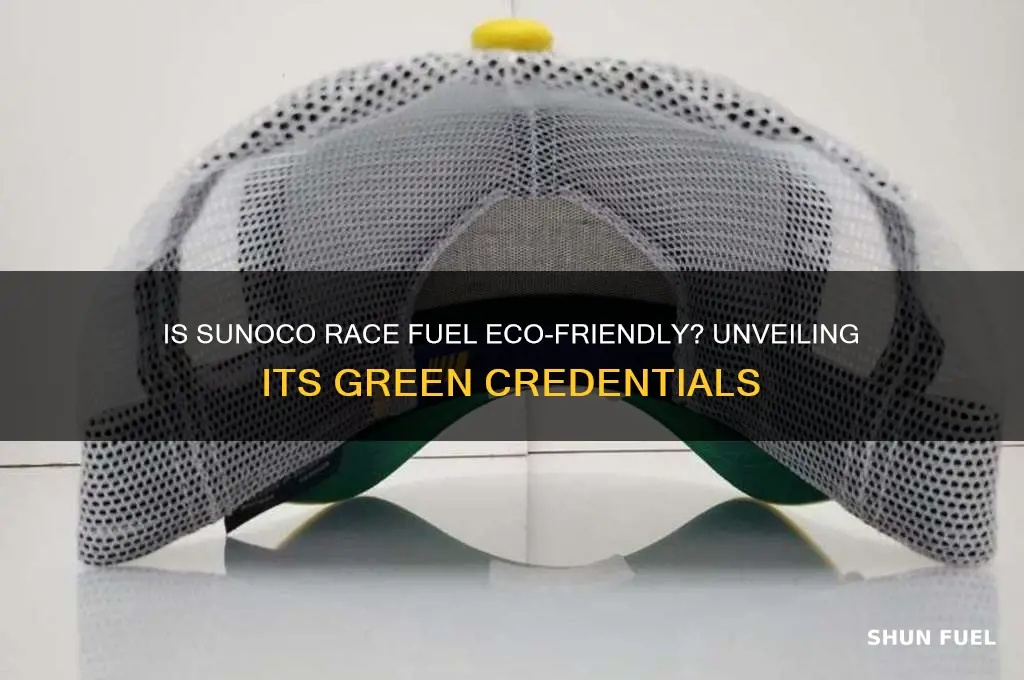 is sunoco race fuel green