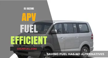 Is the Suzuki APV Fuel Efficient? A Comprehensive Review