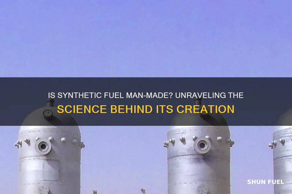 is synthetic fuel man made