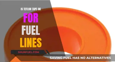 Teflon Tape for Fuel Lines: Safe or Not?