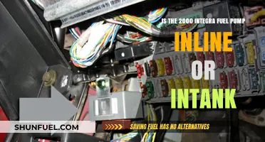 Where is the 2000 Integra's Fuel Pump Located: Inline or In-Tank?