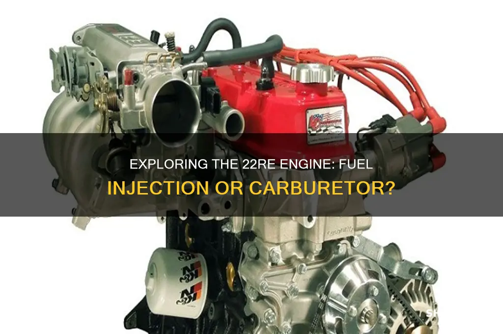 is the 22re fuel injected