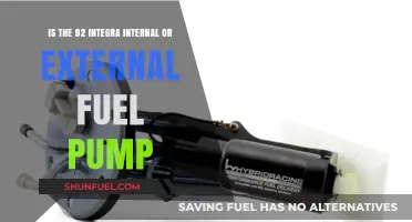 Integra Fuel Pump: Internal or External in the 92 Model?