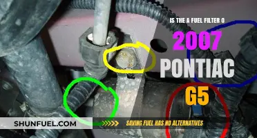 Fuel Filter Facts for 2007 Pontiac G5 Owners