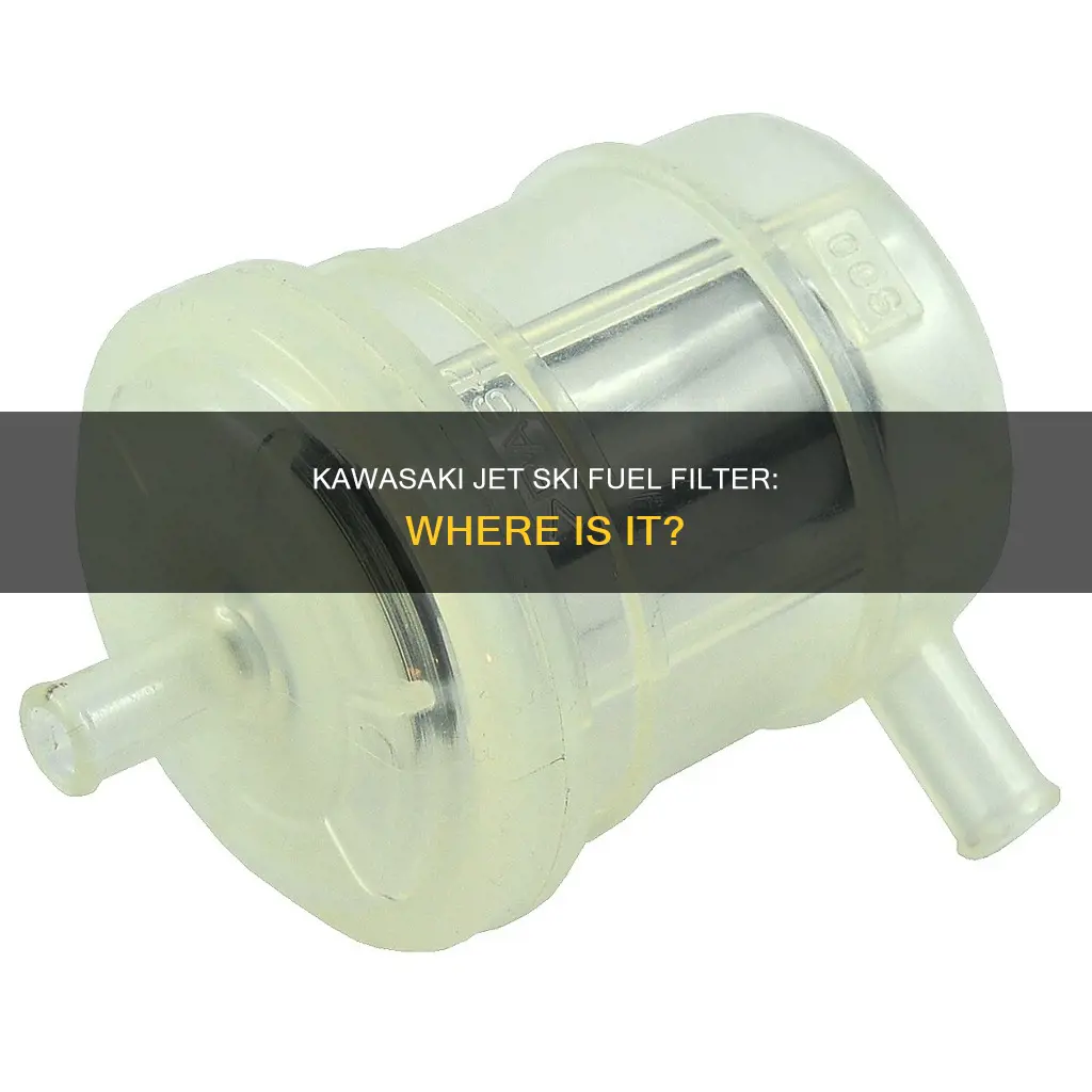 is the a fuel filter on my kawasaki jetski