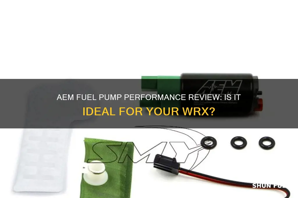 is the aem fuel pump good wrx