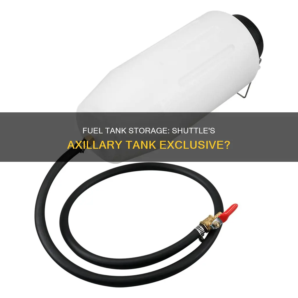 is the axillary fuel tank just for the shuttle