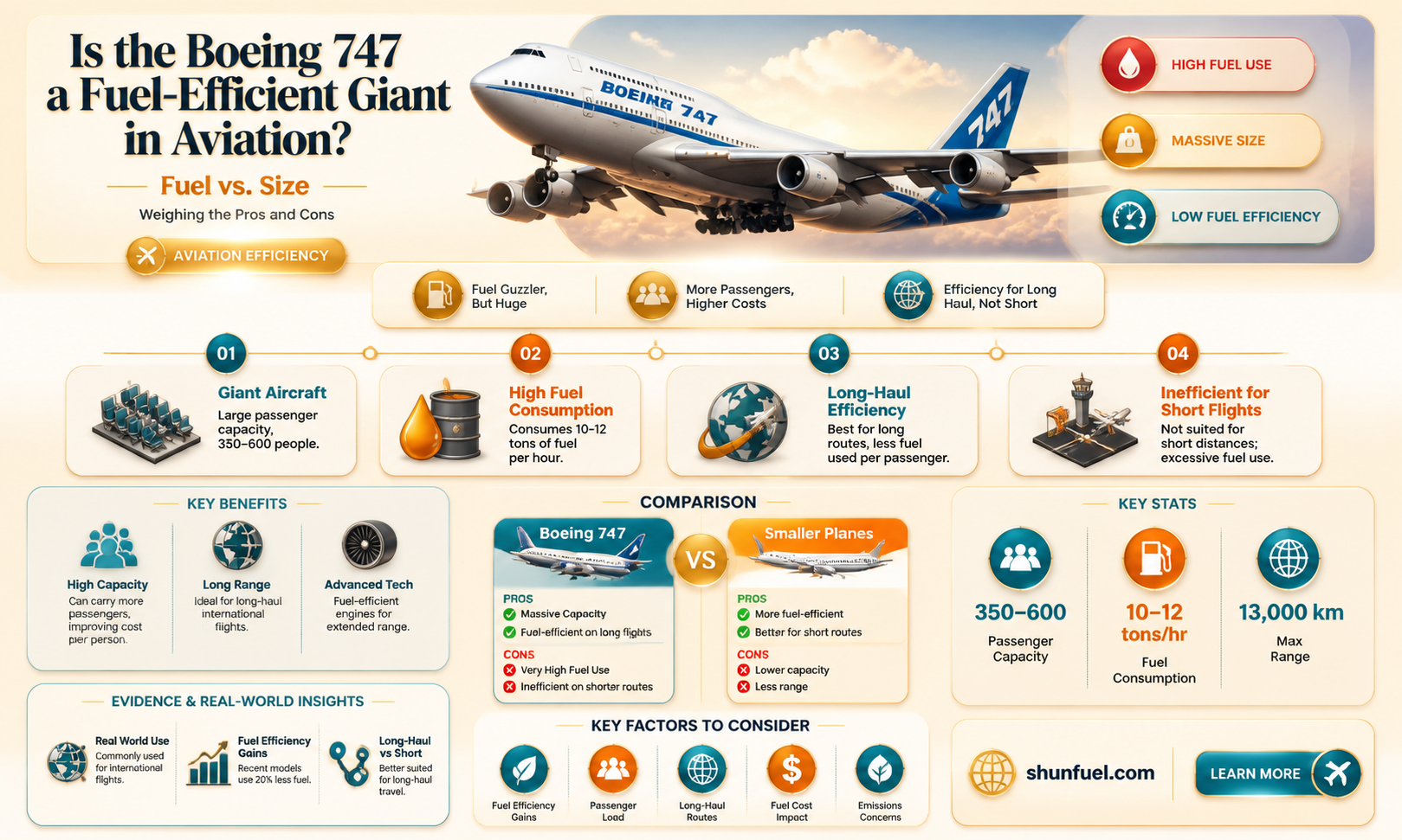are boeing 747s fuel efficient