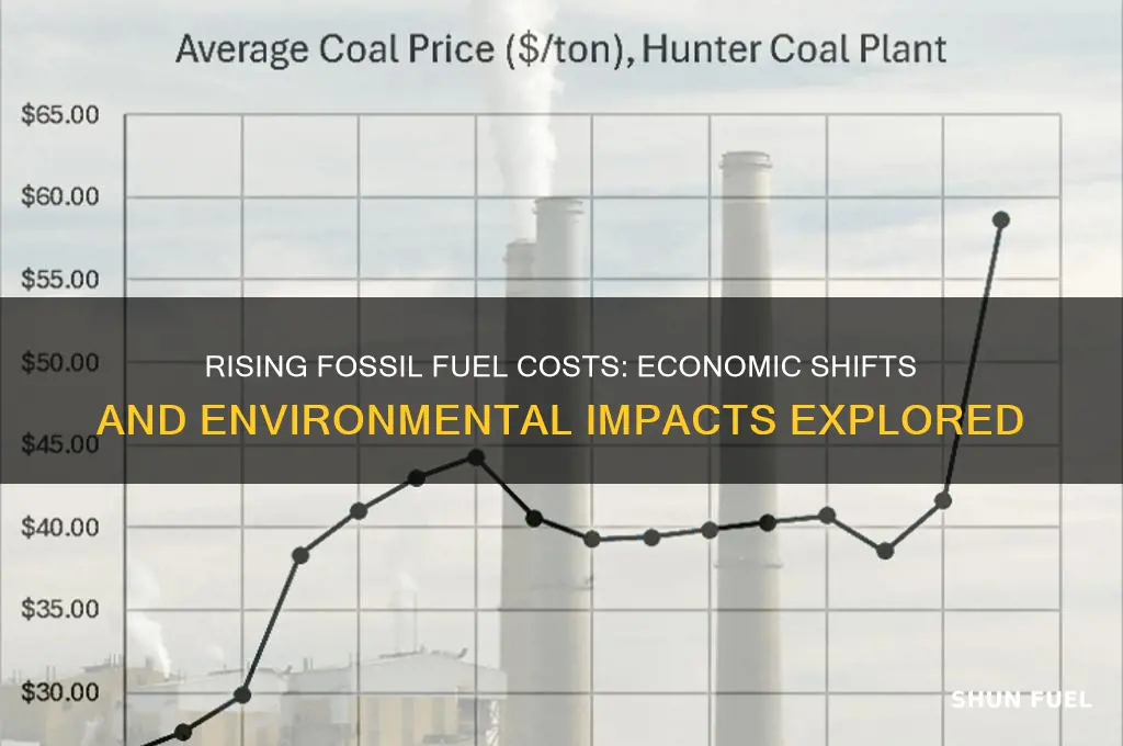 is the cost of generating fossil fuel increasing