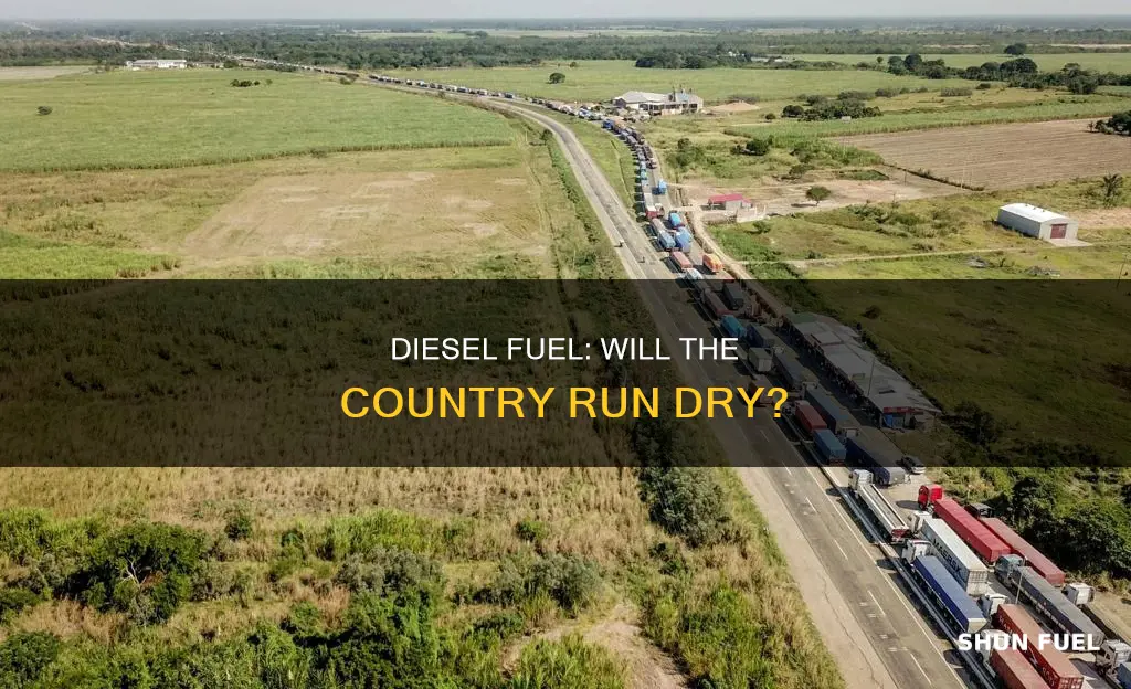 is the country going to run out of diesel fuel