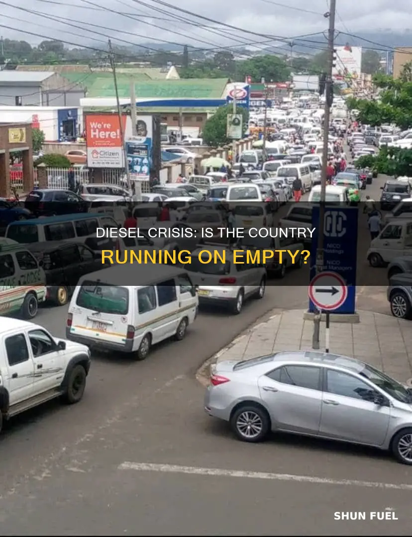 is the country out of diesel fuel