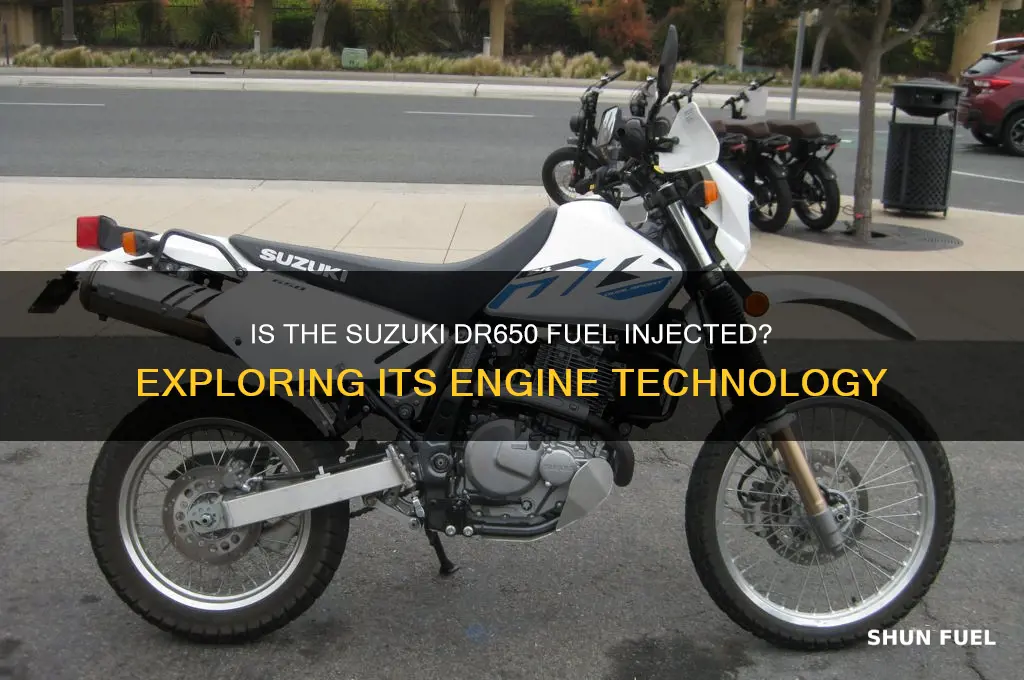 is the dr650 fuel injected