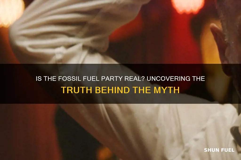 is the fossil fuel party a real thing