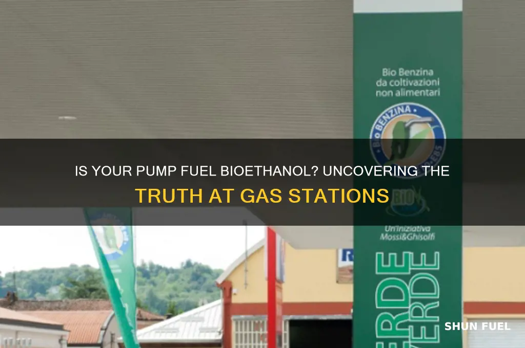 is the fuel at the pump bioethanol