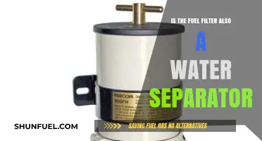 Fuel Filter and Water Separator: Two-in-One?