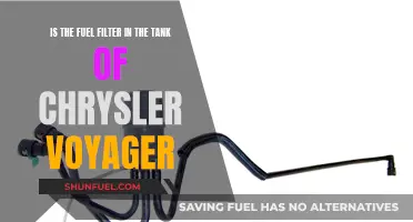 Chrysler Voyager: Fuel Filter Location and Access