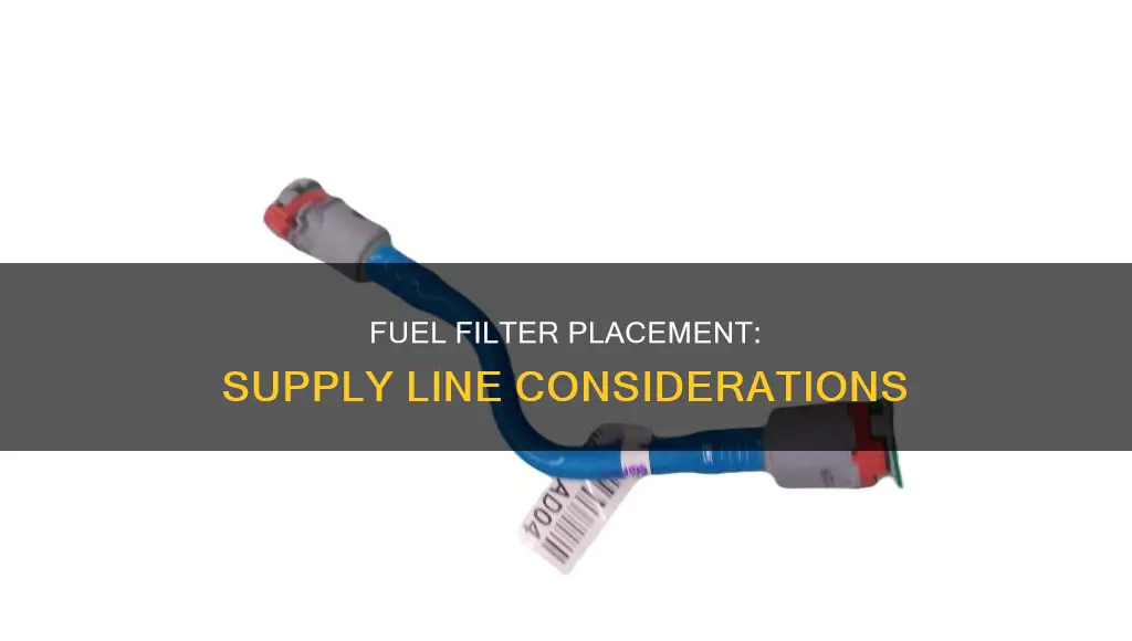 is the fuel filter on the supply line