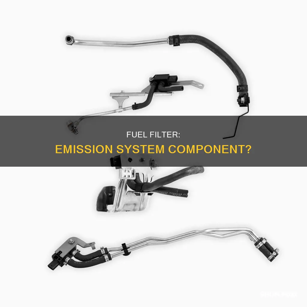 is the fuel filter part of the emission system