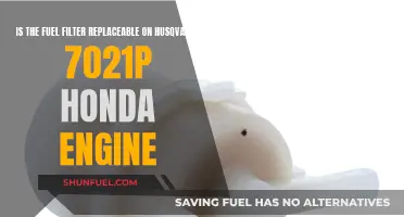 How to Replace the Fuel Filter on a Husqvarna 7021P Honda Engine