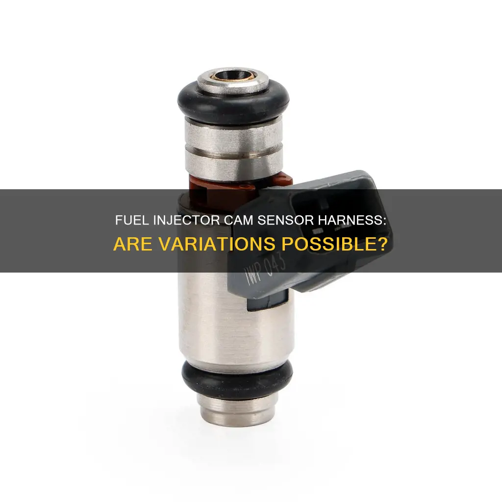 is the fuel injector cam sensor harness different