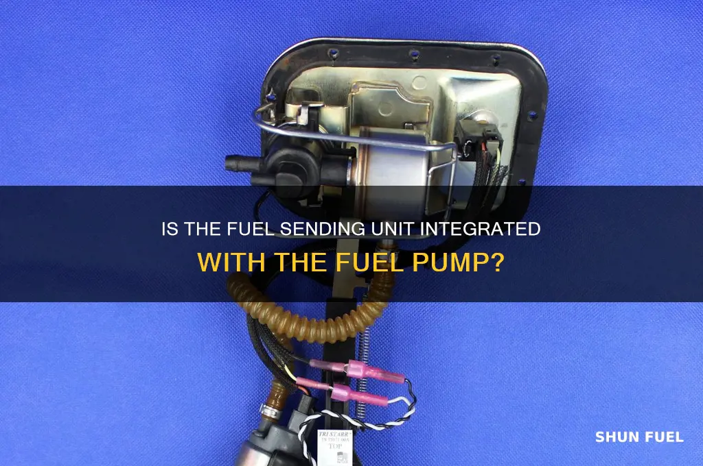 is the fuel sending unit on the fuel pump