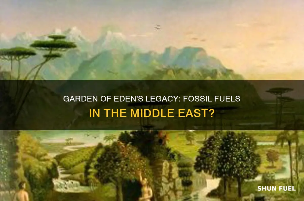 is the garden of eden fossil fuels in middle east