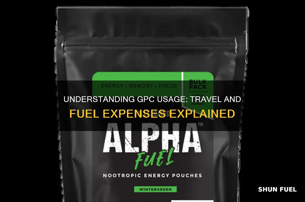 is the gpc used for travel and fuel
