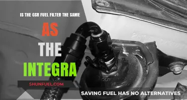 Fuel Filter Compatibility Between GSR and Integra