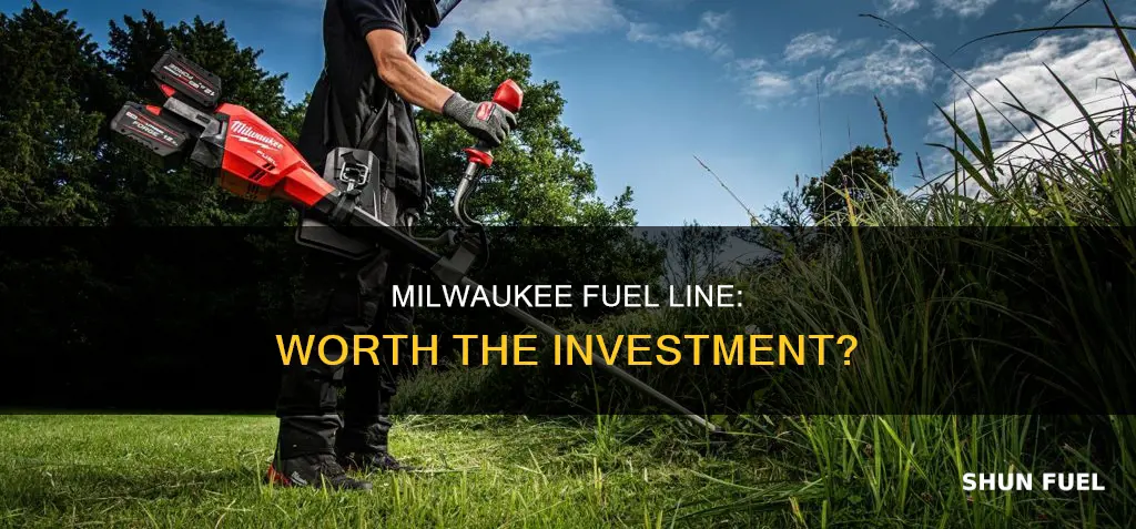 is the milwaukee fuel line worth it