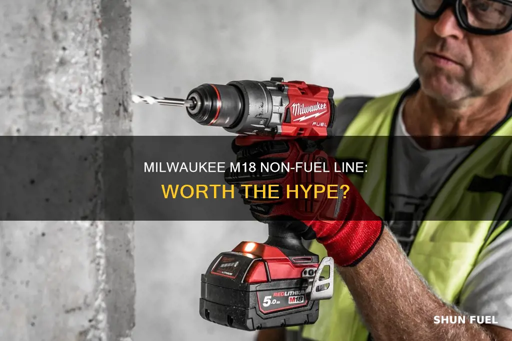 is the milwaukee m18 non fuel line any good