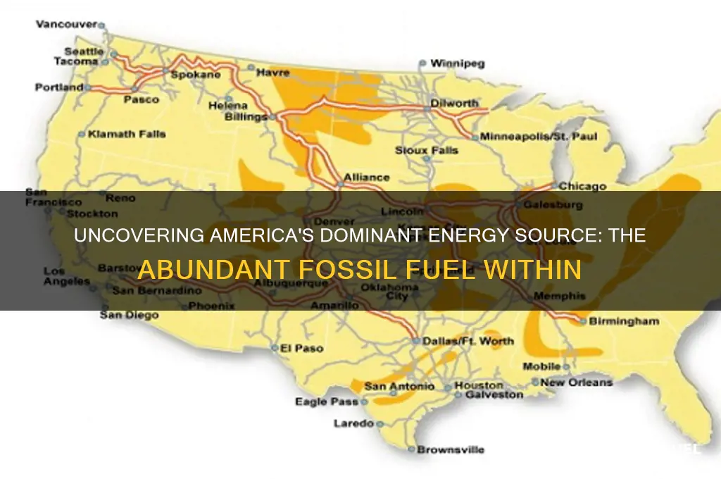 is the most plentiful fossil fuel in the united states